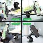 Universal Car Mount Mobile Phone Holder Car Dashboard with Charger and Cable - [Zotasko]